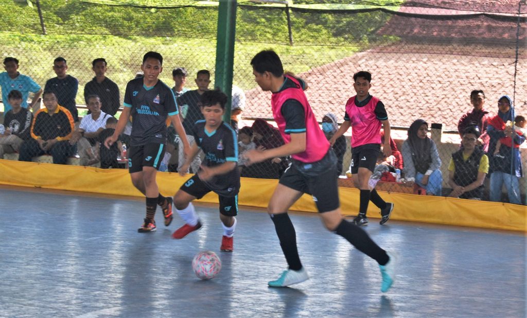 Asah Skill Remaja LDII melalui Turnamen Futsal